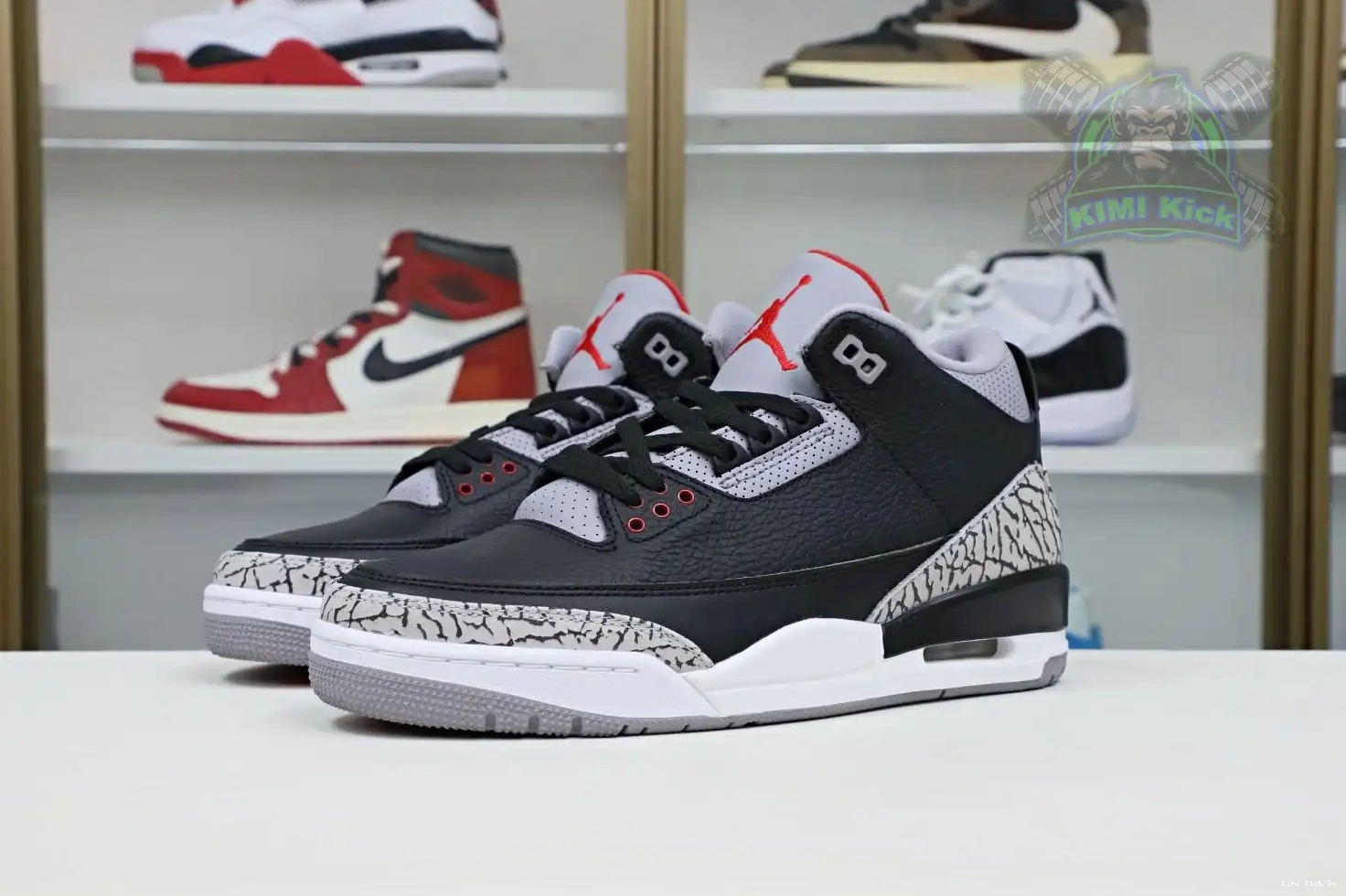  3 Jordan Jordan Kimikick Air 2018（854262-001） blackcement retro 0323